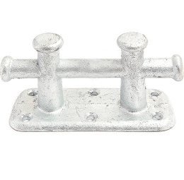 Кнехт двойной 180х70 мм оцинкованный чугун CIM (0602-0701)